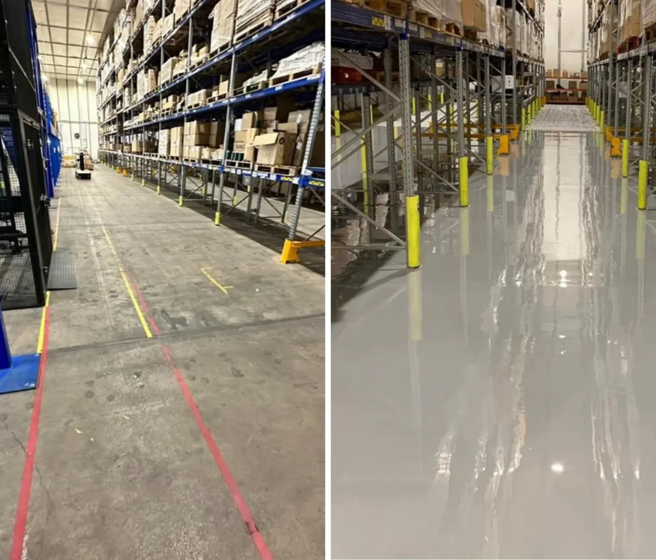 Warehouse Abaplas Before and After